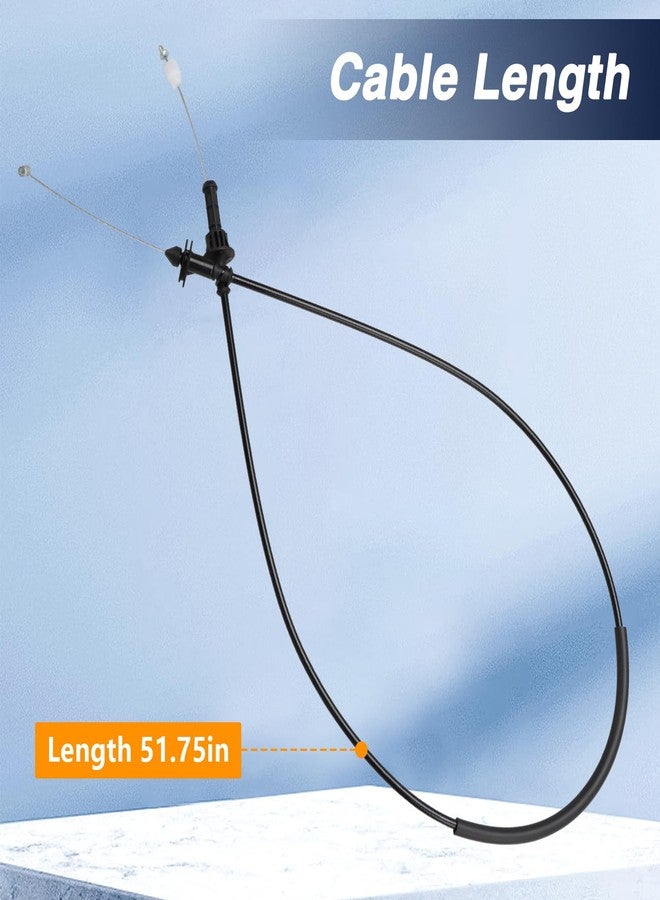 KPALAG كابل دواسة الوقود KPALAG متوافق مع شيفروليه كامارو وبونتياك فايربيرد 5.7 لتر LS1 بدون نظام التحكم في الجر (TCS) موديلات 2000-2002، كابل تحكم في دواسة الوقود لجسم دواسة الوقود 3.5 بوصة، طول 51.75 بوصة، بديل للرقم 12565560 - Image 3